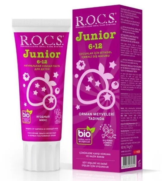 R.O.C.S. Junior Orman Meyveleri 60 ml Diş Macunu