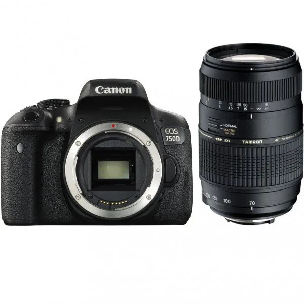Canon EOS 750D 70-300mm DSLR Fotoğraf Makinesi