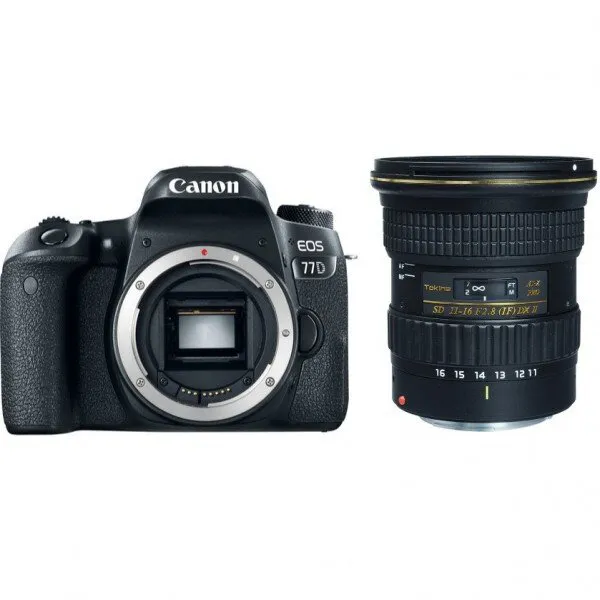 Canon EOS 77D 11-16mm DSLR Fotoğraf Makinesi