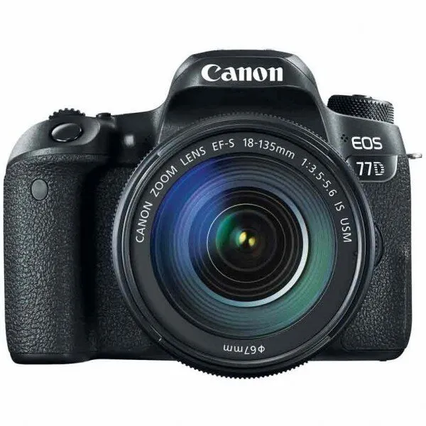 Canon EOS 77D 18-135mm DSLR Fotoğraf Makinesi