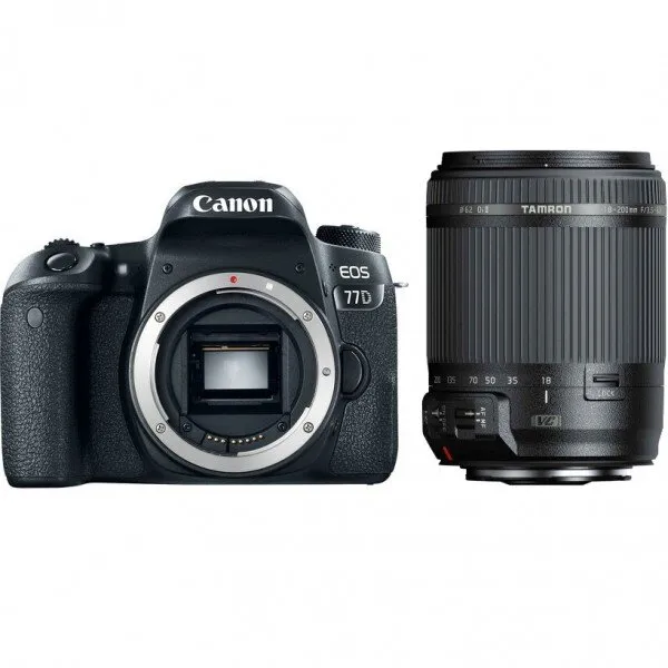 Canon EOS 77D 18-200m DSLR Fotoğraf Makinesi