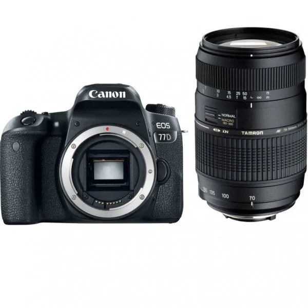 Canon EOS 77D 70-300mm DSLR Fotoğraf Makinesi