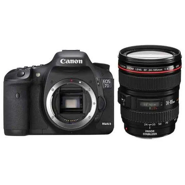 Canon EOS 7D Mark II 24-105mm DSLR Fotoğraf Makinesi