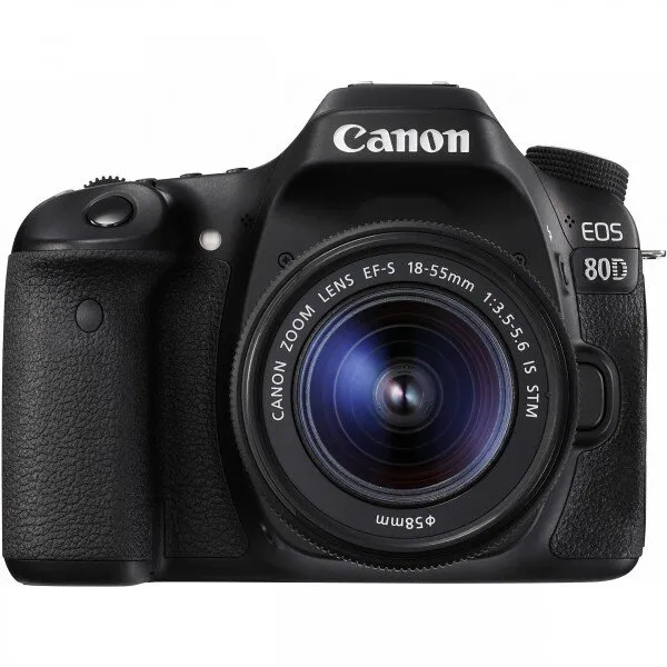 Canon EOS 80D 18-55mm 18-55 DSLR Fotoğraf Makinesi
