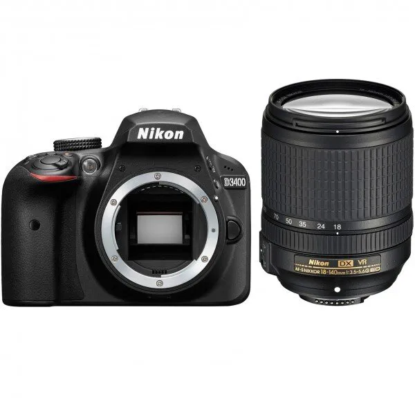 Nikon D3400 18-140mm DSLR Fotoğraf Makinesi