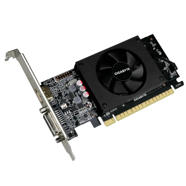 Gigabyte GeForce GT 710 2G 2 GB / DDR5 / Fan Soğutmalı (GV-N710D5-2GL) Ekran Kartı