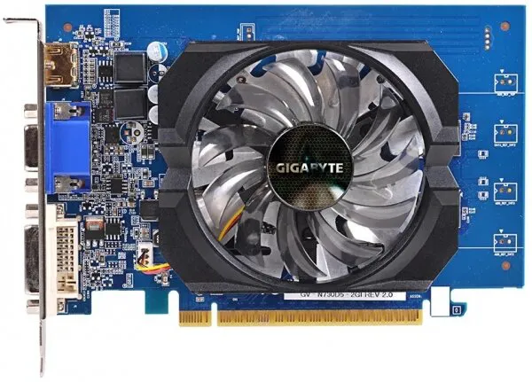 Gigabyte GeForce GT 730 2 GB Rev. 2.0 (GV-N730D5-2GI) Ekran Kartı