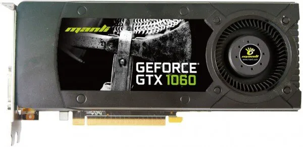 Manli GeForce GTX 1060 Heatsink with Blower Fan (M-NGTX1060/5RCHDPPP) Ekran Kartı