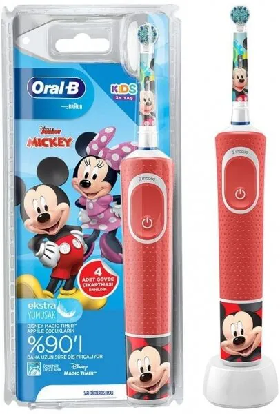 Oral-B D100 Mickey Friends Elektrikli Diş Fırçası