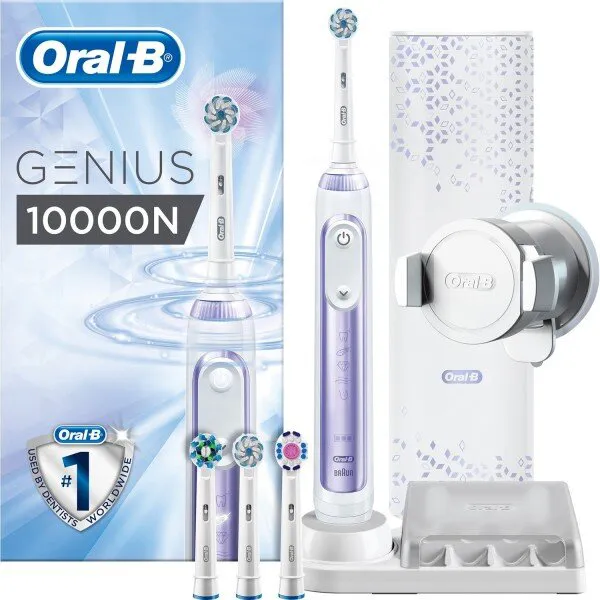 Oral-B Genius Pro 10000 Orchid Elektrikli Diş Fırçası