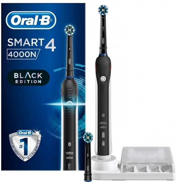 Oral-B Smart 4 4000 Black Edition Elektrikli Diş Fırçası