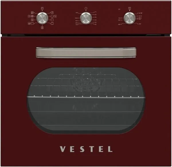 Vestel AF-6682 Retro Bordo Ankastre Fırın