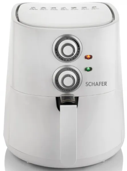 Schafer Fit Fry Air Fryer Beyaz / Siyah (2S201-25015-BYZ01) Fritöz