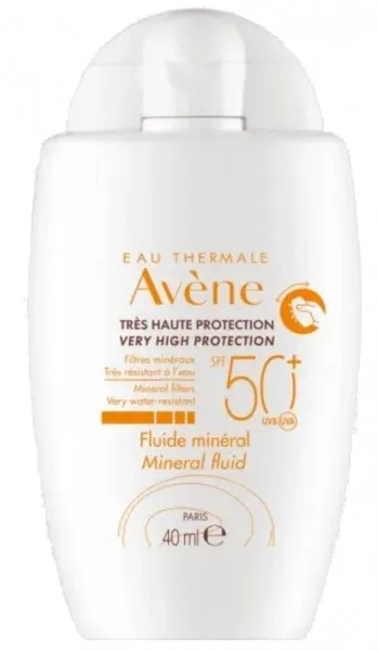 Avene Fluide Mineral 50 Faktör 40 ml Güneş Ürünleri