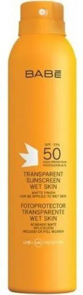 Babe Transparent 50 Faktör Sprey 200 ml Güneş Ürünleri