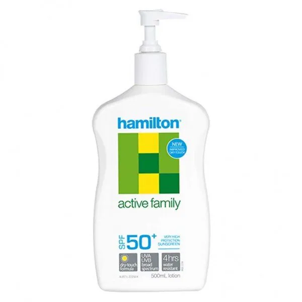 Hamilton Active Family 50+ Faktör 500 ml 500 ml Güneş Ürünleri