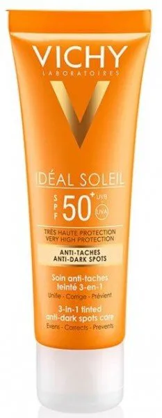 Vichy Ideal Soleil Anti-Dark Spots 50 Faktör Krem 50 ml Güneş Ürünleri