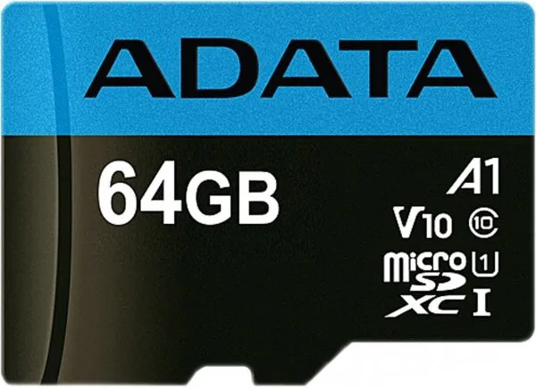 Adata Premier 64 GB (AUSDX64GUICL10A1-RA1) microSD