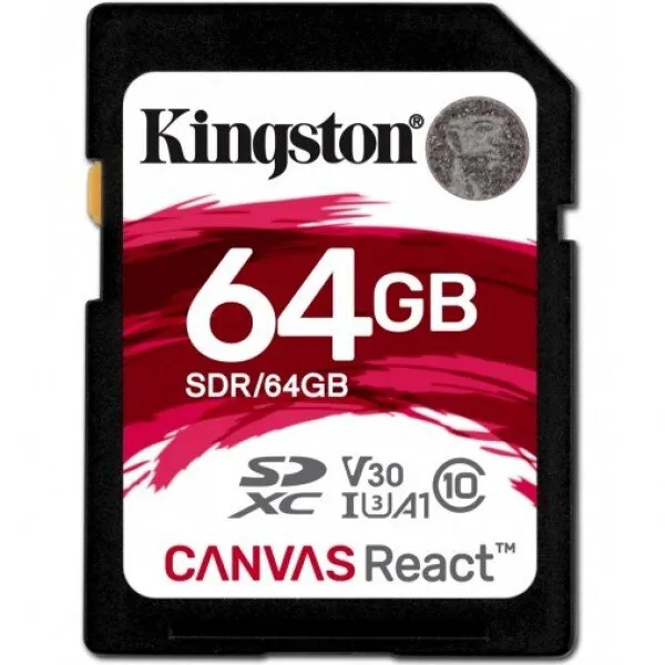 Kingston Canvas React 64 GB (SDR/64GB) SD