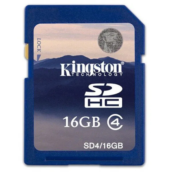 Kingston SDHC 16 GB (SD4/16GB) SD