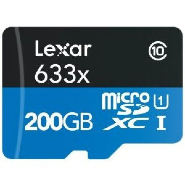 Lexar High-Performance 633x (LSDMI200BBNL633R) microSD