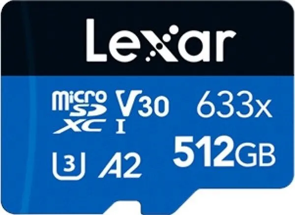 Lexar High-Performance 633x 512 GB (LSDMI512BB633A) microSD