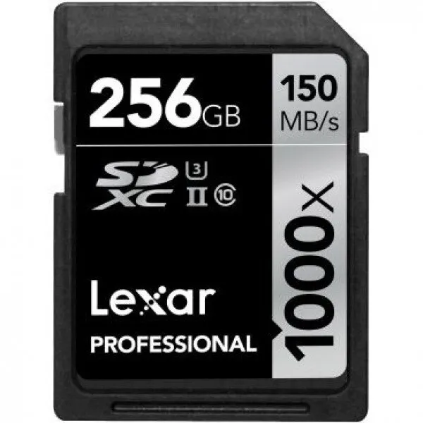 Lexar Professional 1000x 256 GB (LSD256CRBNA1000) SD
