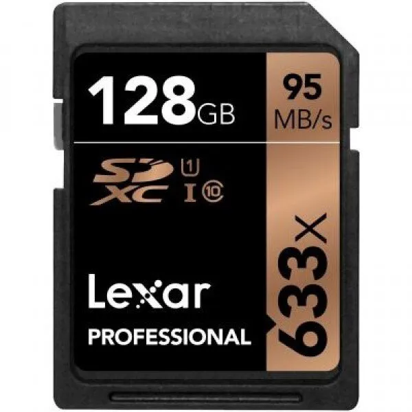 Lexar Professional 633x 128 GB (LSD128GCB1NL633) SD