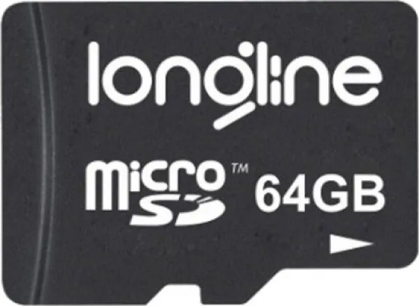 Longline 64 GB MicroSDHC Class 10 Hafıza Kartı + Adaptör 64 GB microSD