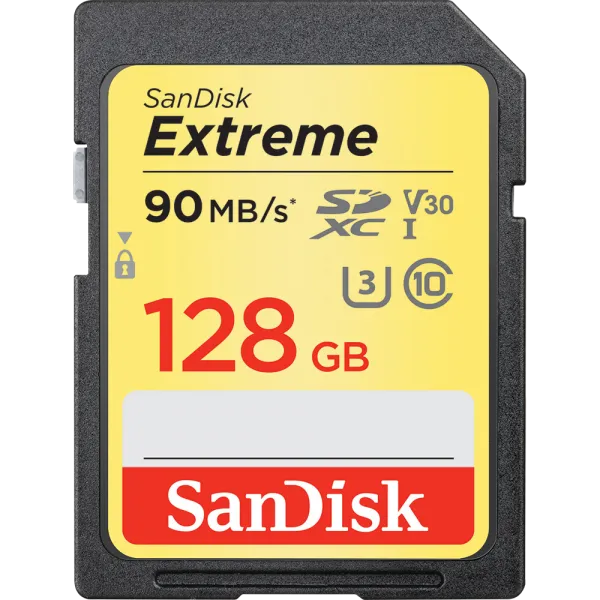 Sandisk Extreme 128 GB (SDSDXNE-128G-GNCIN) SD