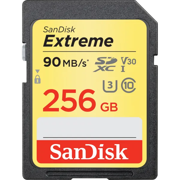 Sandisk Extreme 256 GB (SDSDXNE-256G-GNCIN) SD