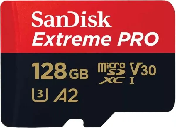 Sandisk Extreme Pro (SDSQXCD-128G-GN6MA) microSD
