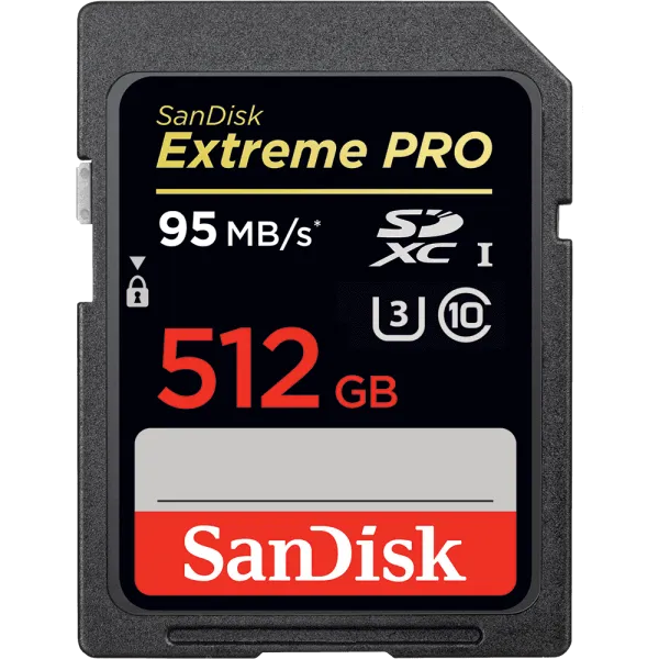 Sandisk Extreme Pro 512 GB / UHS I (SDSDXXG-512G-GN4IN) SD