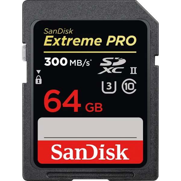 Sandisk Extreme Pro 64 GB / UHS II (SDSDXPK-064G-GN4IN) SD