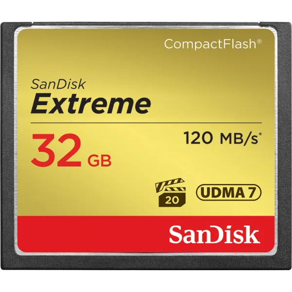 Sandisk Extreme 32 GB (SDCFXS-032G-X46) CompactFlash