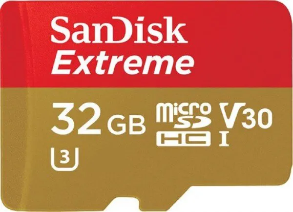 Sandisk Extreme (SDSDQXAF-032G-G6A) microSD