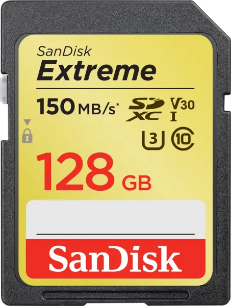 Sandisk Extreme 128 GB (SDSDXV5-128G-GNCIN) SD
