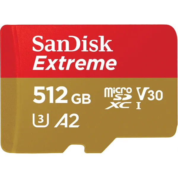 Sandisk Extreme 512 GB (SDSQXA1-512G-GN6MA) microSD