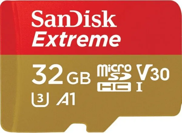 Sandisk Extreme (âSDSQXAF-032G-GN6GN) microSD