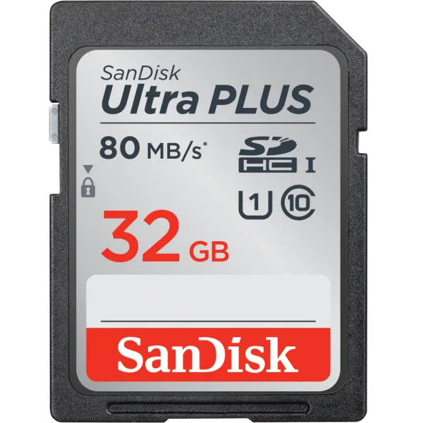 Sandisk Ultra Plus 32 GB (SDSDUSC-032G-GN6IN) SD