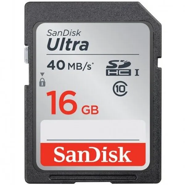 Sandisk Ultra 16 GB (SDSDUN-016G-G46) SD