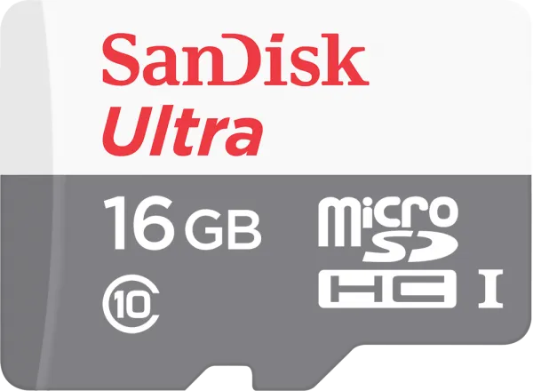 Sandisk Ultra 16 GB (SDSQUNS-016G-GN3MA) microSD