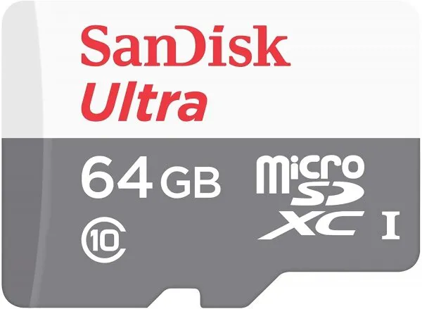 Sandisk Ultra (SDSQUNS-064G-GN3MN) microSD