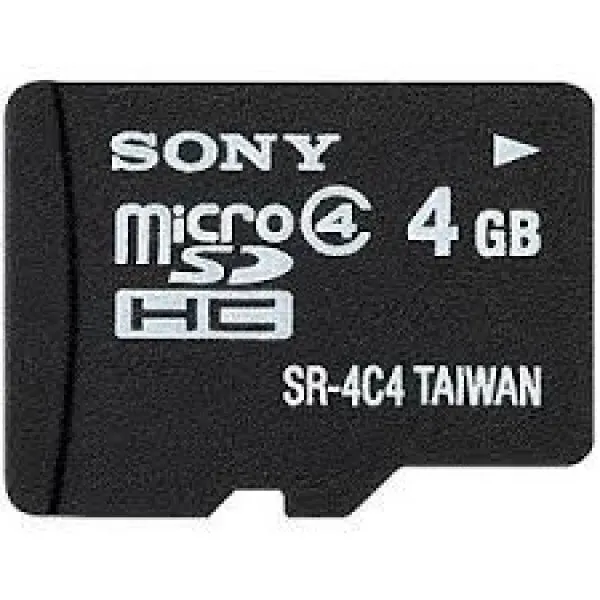 Sony SRA4 Series 4 GB (SR-4A4) microSD