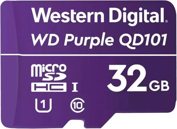 WD Purple SC QD101 32 GB (WDD032G1P0C) microSD