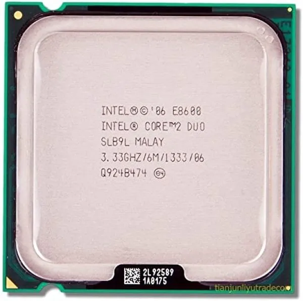 Intel Core 2 Duo E8600 İşlemci