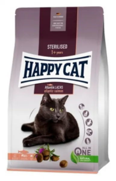 Happy Cat Steril Atlantik Somon 1.3 kg Kedi Maması