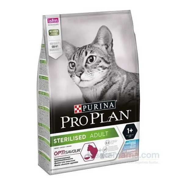 Pro Plan Sterilised Okyanus ve Morina Balıklı 3 kg Kedi Maması