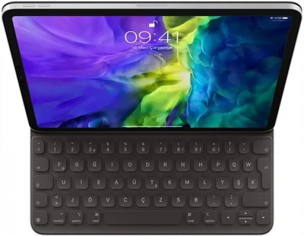 Apple Smart Keyboard Folio 11 inç iPad Pro (3.Nesil) iPad Air (4.Nesil) (MXNK2TU/A) Klavye