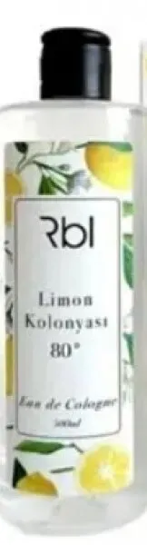 Rebul Limon Kolonyası Cam Şişe 500 ml Kolonya